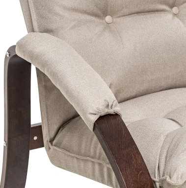 Кресло-трансформер Leset Левада (орех текстура/малмо 05) - Импэкс - фото в интернет-магазине Арктика