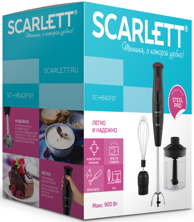 Блендер Scarlett SC-HB42F97 - фото в интернет-магазине Арктика