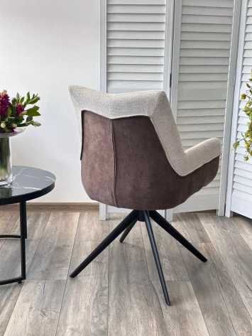 Стул PONTUS 360 град (KN01-05 / BZ1046-21 / BLACK) - М-Сити - фото в интернет-магазине Арктика