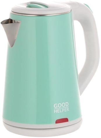 Чайник GOODHELPER KPS-182C зеленый/белый - фото в интернет-магазине Арктика