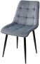 Стул CHIC (BLUVEL-06 / BLACK) - М-Сити