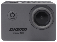 Экшн-камера Digma DiCam 180 Серая DC180 - каталог товаров магазина Арктика
