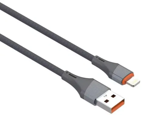 Кабель LDNIO LS631 USB-Lightning 1m 30w Gray (LD_C3841) - фото в интернет-магазине Арктика