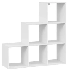 Стеллаж "Денвер" исп.2 (Белый текстурный) - Три Я - каталог товаров магазина Арктика