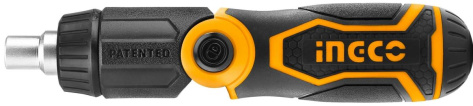 Отвертка INGCO_HandTools AKISD1208 реверсивная с битами 13 в1 - фото в интернет-магазине Арктика