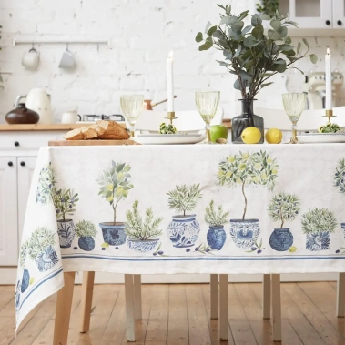 Скатерть "Этель" Olives 149х110см, 100% хл, репс 210 г/м2 10226817 - Сима-ленд - фото в интернет-магазине Арктика