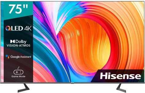 Телевизор Hisense 75A7GQ UHD QLED Smart TV - фото в интернет-магазине Арктика