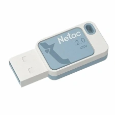 Флеш диск Netac 32Gb UA31 (NT03UA31N-032G-20BL) голубая - каталог товаров магазина Арктика