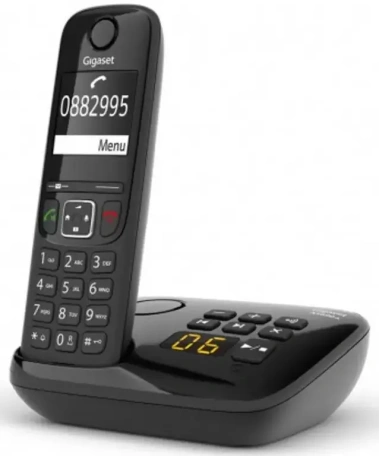 Телефон Gigaset AS690A Black - фото в интернет-магазине Арктика