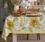 Скатерть "Этель" Солнечные цветы 180х147 см, 100% хлопок, саржа 4645839 - Сима-ленд