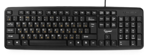 Клавиатура Gembird KB-8320UXL-BL USB (черная) - фото в интернет-магазине Арктика