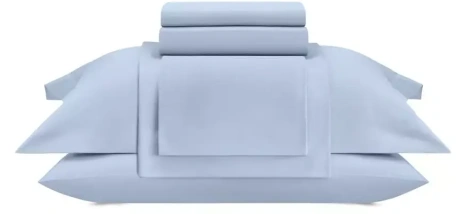 Постельное белье Arya Vip из Однотонного Сатина 1.5 Сп. 160x220 Светло-голубой - Ария - фото в интернет-магазине Арктика