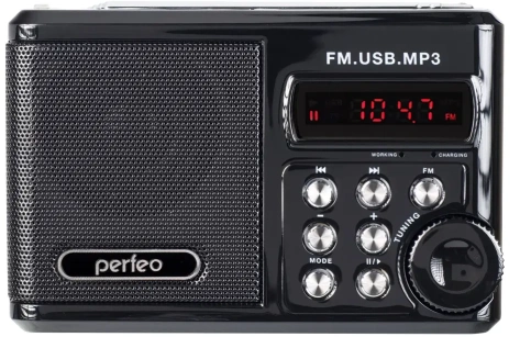 Радиоприемник Perfeo Sound Ranger Black (SV922BK) PF_3184 - фото в интернет-магазине Арктика