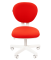 Кресло Chairman Kids 108 (7033201) 26-22 (красно/белое) - фото в интернет-магазине Арктика