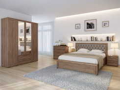 Спальня "Рандеву" (дуб оксид) - каталог товаров магазина Арктика