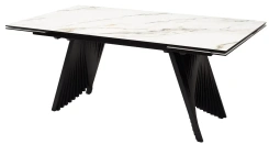 Стол обеденный IVAR VA9649-GN (KL-188/BLACK) - М-Сити - каталог товаров магазина Арктика