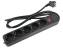 Сетевой фильтр Perfeo Real Power PF_E1499, 1,8м, 5 розеток, 16А, 3500 Вт, черный - фото в интернет-магазине Арктика