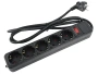 Сетевой фильтр Perfeo Real Power PF_E1499, 1,8м, 5 розеток, 16А, 3500 Вт, черный