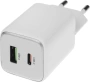 Зарядное устройство сетевое Hoco N41 20W White (PD+QC+AFC) USB/USB Type-C