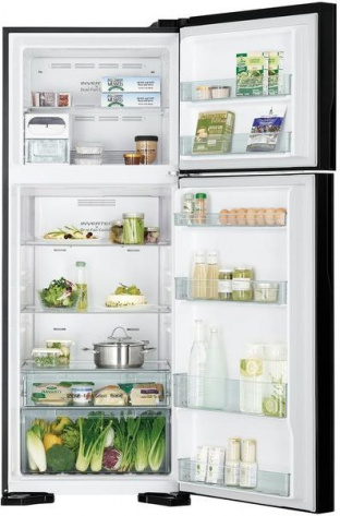 Холодильник HITACHI R-V 542 PU7 BBK - фото в интернет-магазине Арктика
