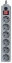 Сетевой фильтр Perfeo Power+ PF_A4671, 1,8м, 6 розеток, серый (PF-PP-6/1,8-G) - фото в интернет-магазине Арктика