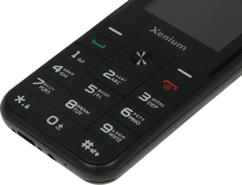 Мобильный телефон Xenium X718 Black - фото в интернет-магазине Арктика