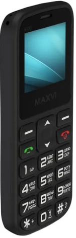 Мобильный телефон Maxvi B100i Black - фото в интернет-магазине Арктика