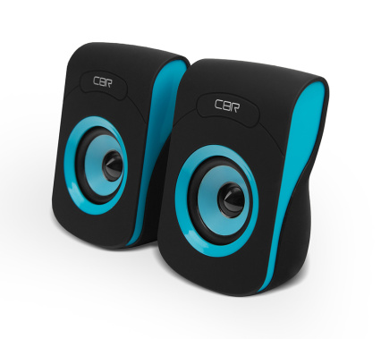 Колонки CBR CMS-366 (синие) - фото в интернет-магазине Арктика