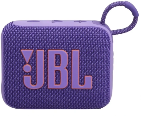 Портативная акустика JBL Go 4 Purple (JBLGO4PUR) - фото в интернет-магазине Арктика