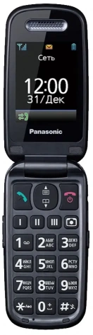 Мобильный телефон Panasonic KX-TU456 black - фото в интернет-магазине Арктика
