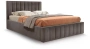 Кровать "Женева" 1600 (мора темно-коричневый) - Мебельград