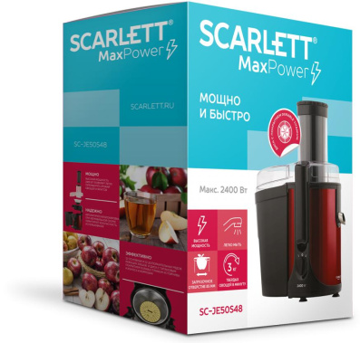 Соковыжималка Scarlett SC-JE50S48 - фото в интернет-магазине Арктика