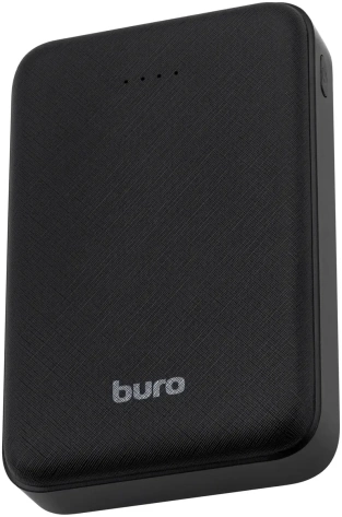 Аккумулятор внешний Buro 10000mAh 10W 2A 2xUSB-A черный (T4-10000-BK) - фото в интернет-магазине Арктика