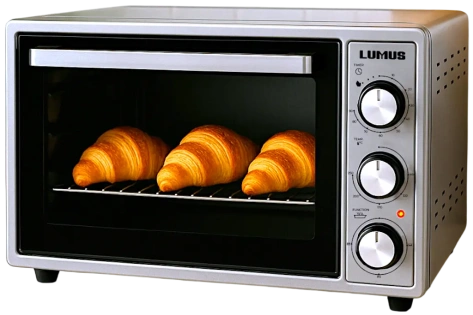 Минипечь LUMUS LU-O03800G серый - фото в интернет-магазине Арктика