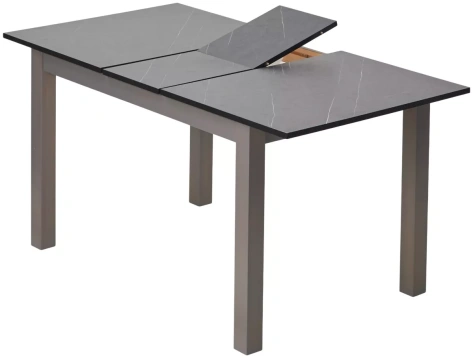 Стол обеденный TME-6932MBH (GREY STONE / GREY) - М-Сити - фото в интернет-магазине Арктика