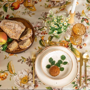 Скатерть Доляна "Цветочный день" 145х300 см, 100% п/э 10389103 - Сима-ленд - фото в интернет-магазине Арктика