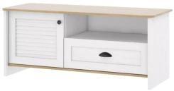 Гостиная "Тифани" СТЛ.305.13 тумба под ТВ (дуб небраска/белый) - Столлайн - каталог товаров магазина Арктика