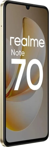 Мобильный телефон Realme Note 70 6+128Gb Gold (RMX5313) - фото в интернет-магазине Арктика