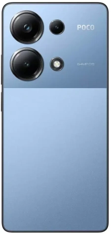 Мобильный телефон POCO M6 Pro  8+256Gb Blue - фото в интернет-магазине Арктика