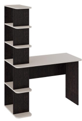 Стол письменный Тип 4 (дуб молочный/венге цава) - Три Я - каталог товаров магазина Арктика