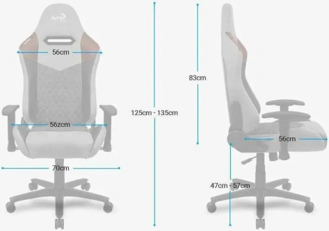Кресло для геймеров Aerocool DUKE Ash Black (черное) - фото в интернет-магазине Арктика