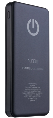 Портативный аккумулятор Perfeo 10000mah PF_B4880 (черный) - фото в интернет-магазине Арктика