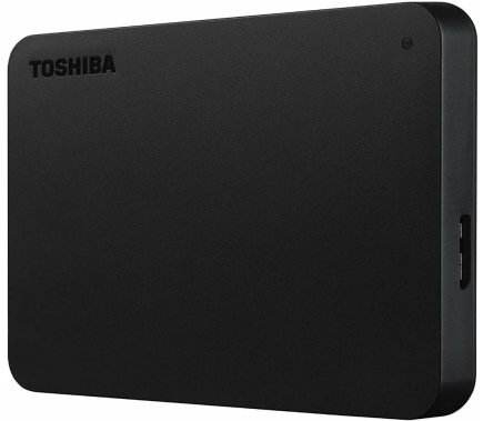 Жесткий диск в корпусе 2,5" Toshiba 1TB (DTB510) Canvio Basics (черный) - фото в интернет-магазине Арктика
