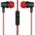 Наушники + микрофон Krutoff HF-X61 (красные) (388779) - фото в интернет-магазине Арктика
