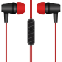 Наушники + микрофон Krutoff HF-X61 (красные) (388779)