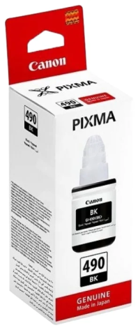 Чернила CANON GI-490 BK (черный) для G1400/2400/3400 - фото в интернет-магазине Арктика