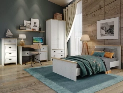 Детская "Тифани" (дуб небраска/белый) - Столлайн - каталог товаров магазина Арктика