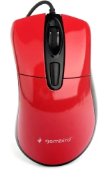 Мышь Gembird MOP-415-R USB (красная) - каталог товаров магазина Арктика