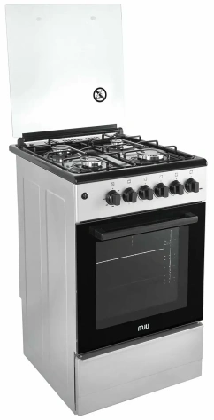 Плита комбинированная MiU 5011 ERP ГК LUX серая - фото в интернет-магазине Арктика