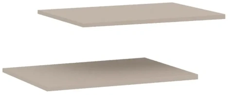 Прихожая "Кантри" (КА-007.00) комплект полок (Кашемир серый) - Ангстрем - фото в интернет-магазине Арктика